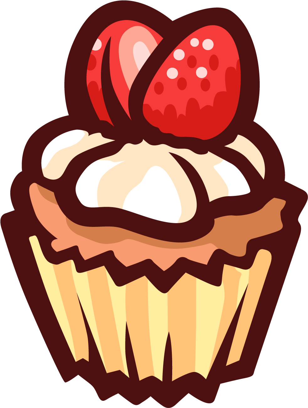 Index Of - Cupcake Clipart (2362x2362), Png Download