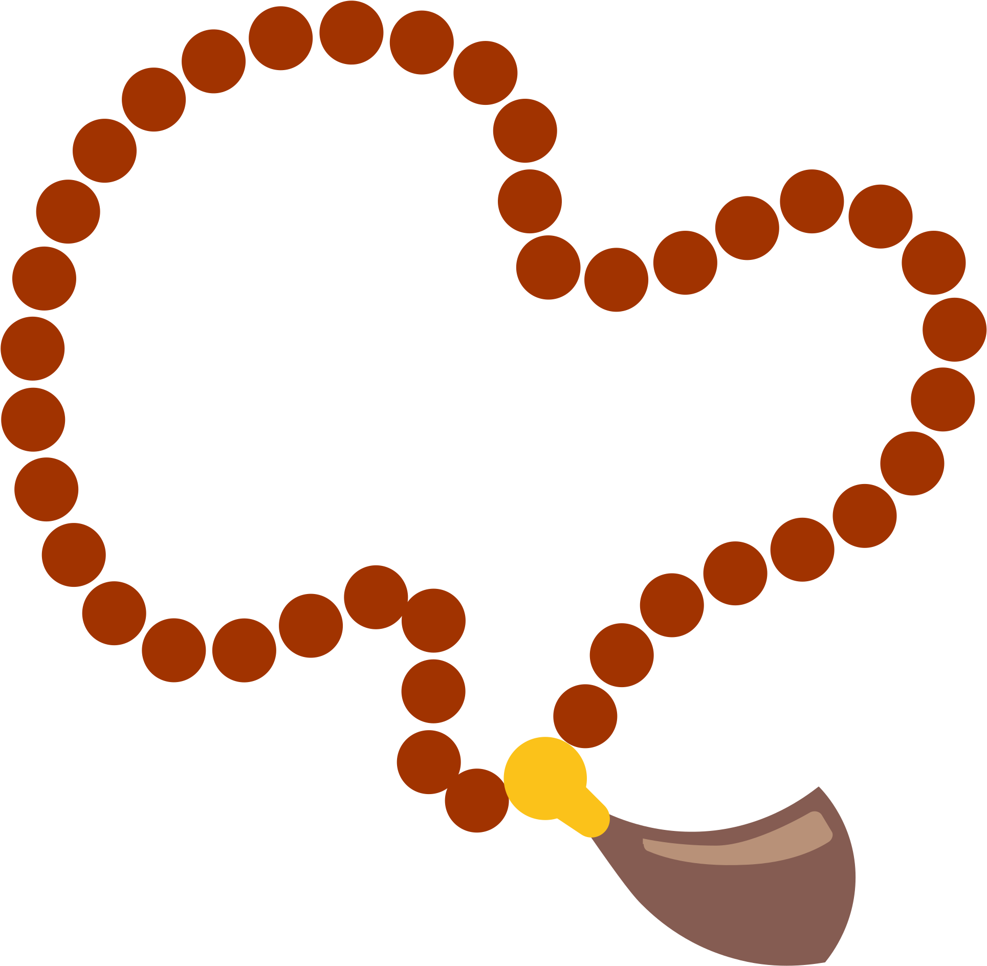 Open - Tasbih Png Clipart (2000x2000), Png Download