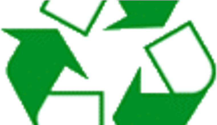 Glass Recycling Sign Clipart (780x439), Png Download