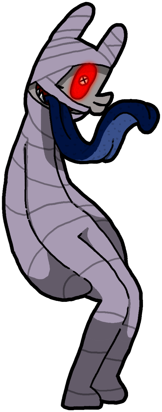 Licking Skin - Cartoon Clipart (554x1403), Png Download