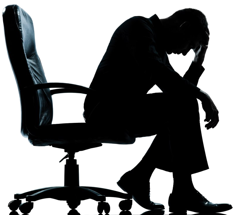 Download Depression Png Transparent Image - Sad Man Png Clipart