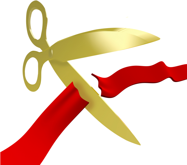 Scissors Cutting Ribbon Png Free Logo Image