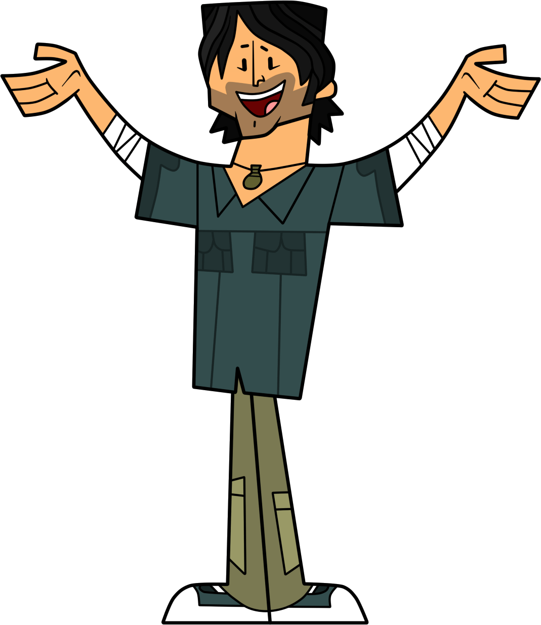 Total Drama Lab Rats - Total Drama World Tour Chris Clipart (1069x1235), Png Download
