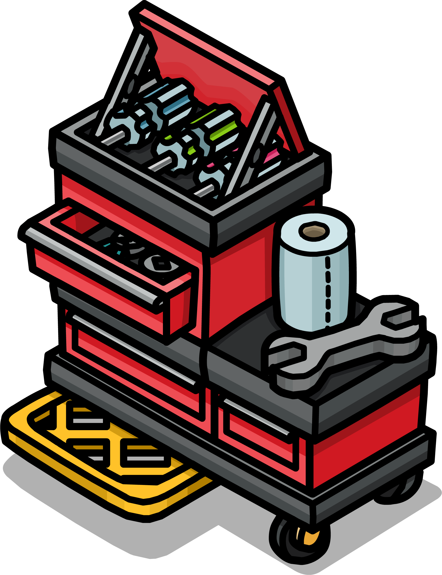 Image Deluxe Sprite Png Club Penguin Wiki Ⓒ Clipart (1842x2394), Png Download