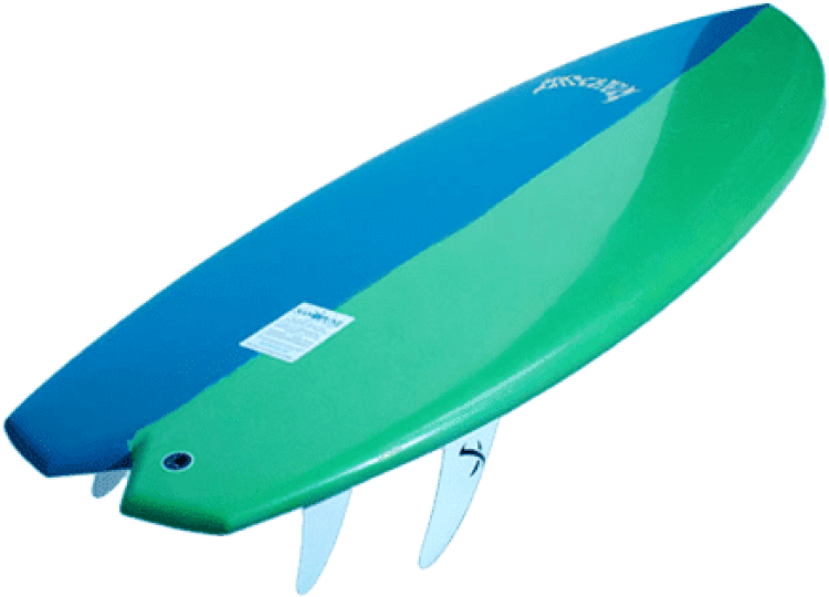 Free Png Download Blue Green Surfboard Lost Png Images - Lost Rv Split Tail Clipart (850x573), Png Download