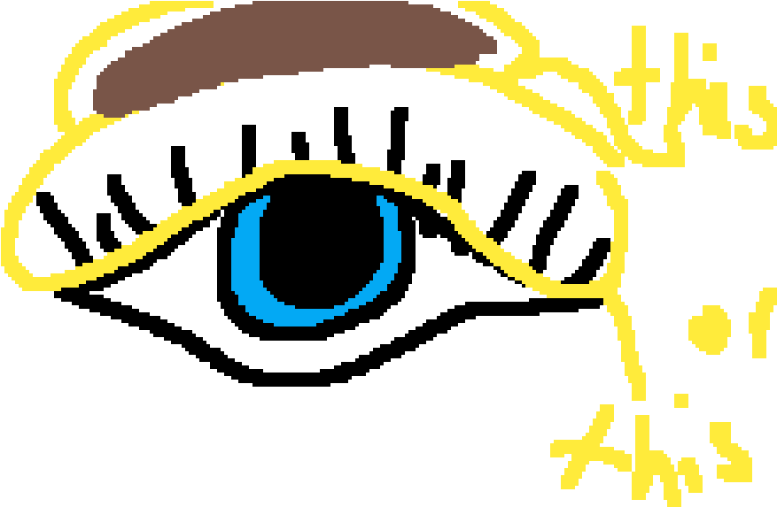 Eye Lash Clipart (1024x576), Png Download
