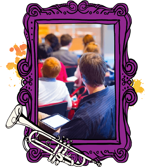 Purple-frame - Picture Frame Clipart (855x651), Png Download