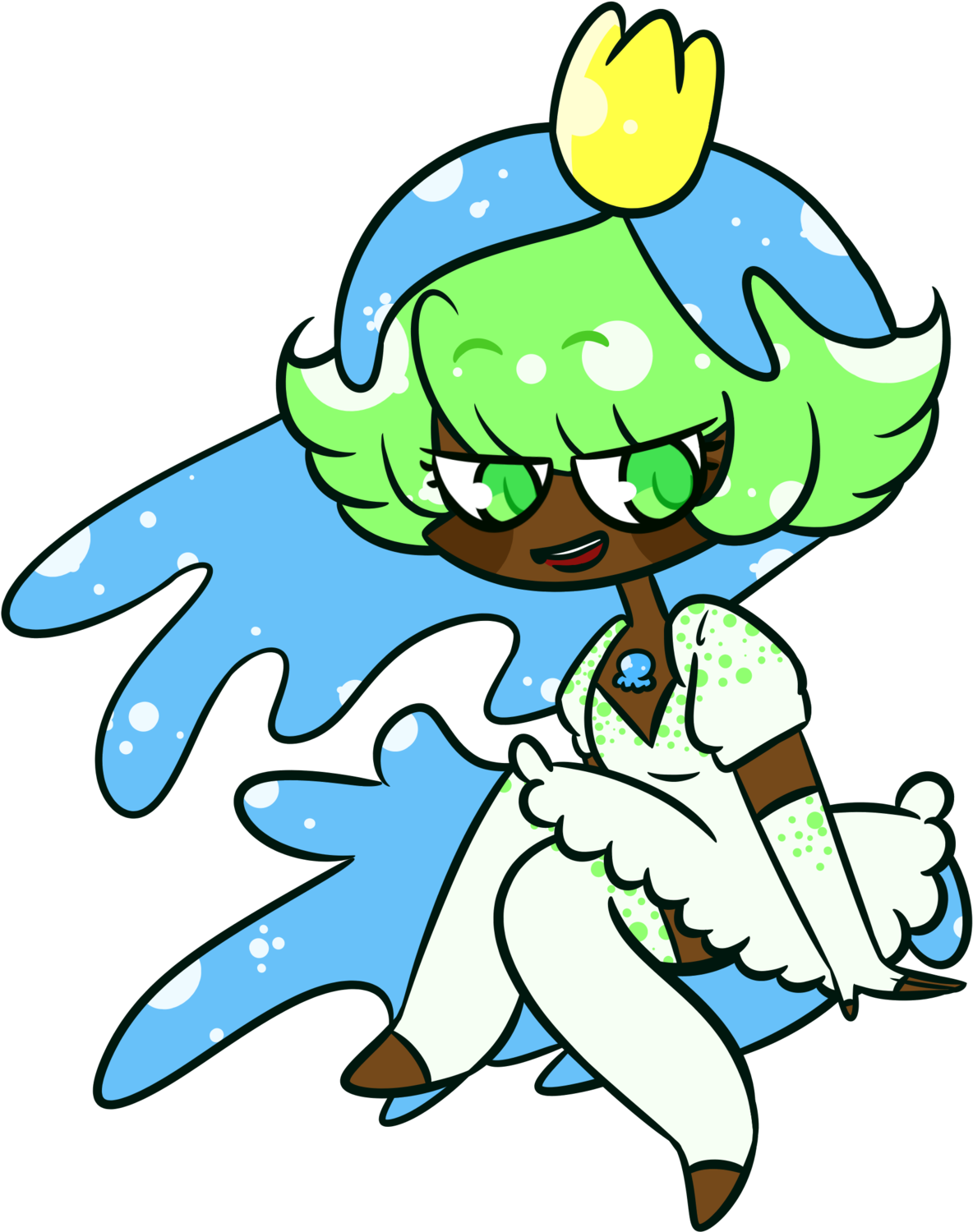 Its Been A While Since Ive Drawn Her, But Another Seaweed - Cartoon Clipart (1280x1562), Png Download