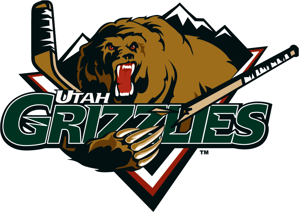 Utah Grizzlies Hockey Clipart (1002x710), Png Download