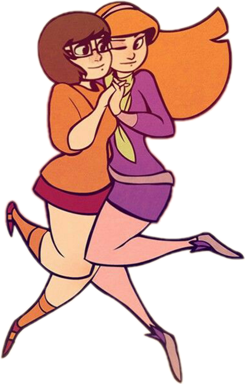 Daphne & Velma Clipart (480x751), Png Download