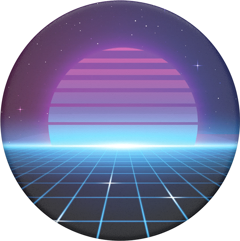 V=1539977947 - Electric Sunset Clipart (1000x1000), Png Download