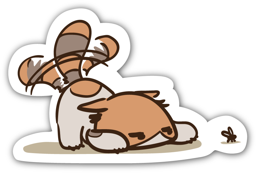 Coconut On The Hunt Sticker Clipart (900x687), Png Download