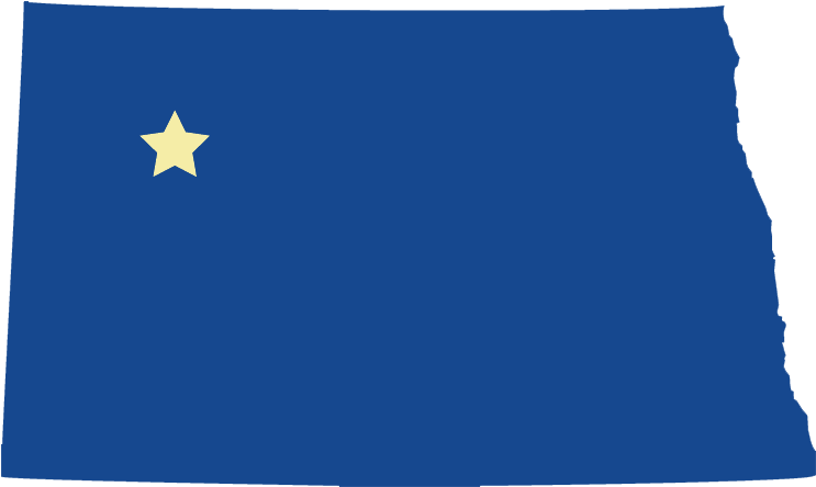 Ndmapwithstar - Flag Clipart (756x756), Png Download