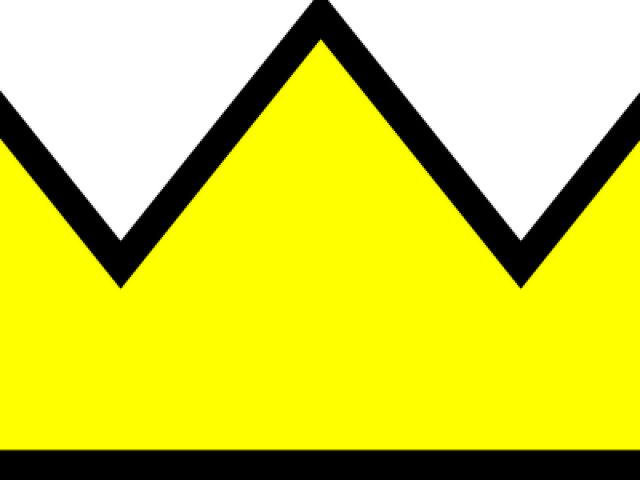 Golden Clipart Yellow Crown - Sign - Png Download (640x480), Png Download
