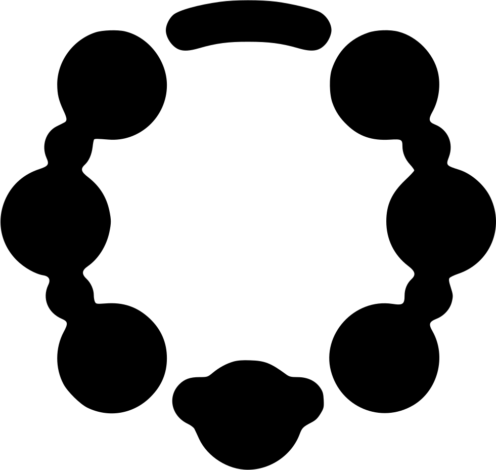 Png File Svg - White Bracelet Icon Png Clipart (981x928), Png Download