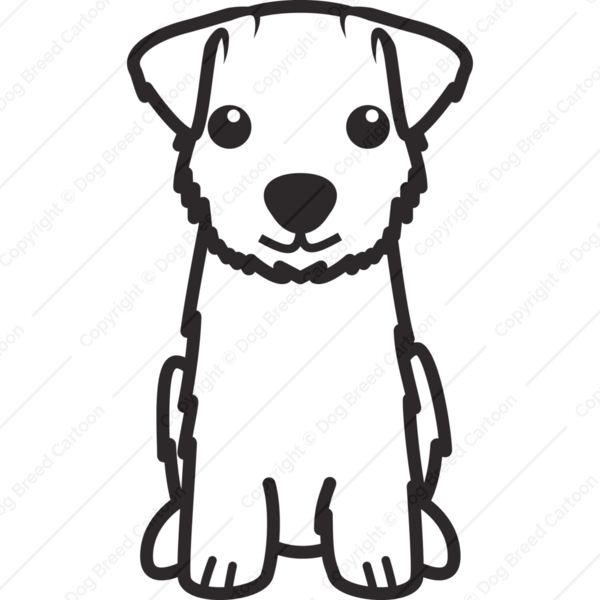 600 X 600 0 - Norfolk Terrier Cartoon Clipart (600x600), Png Download