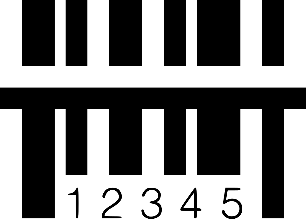 Barcode Transparent Png - Keyboard Clipart (980x703), Png Download