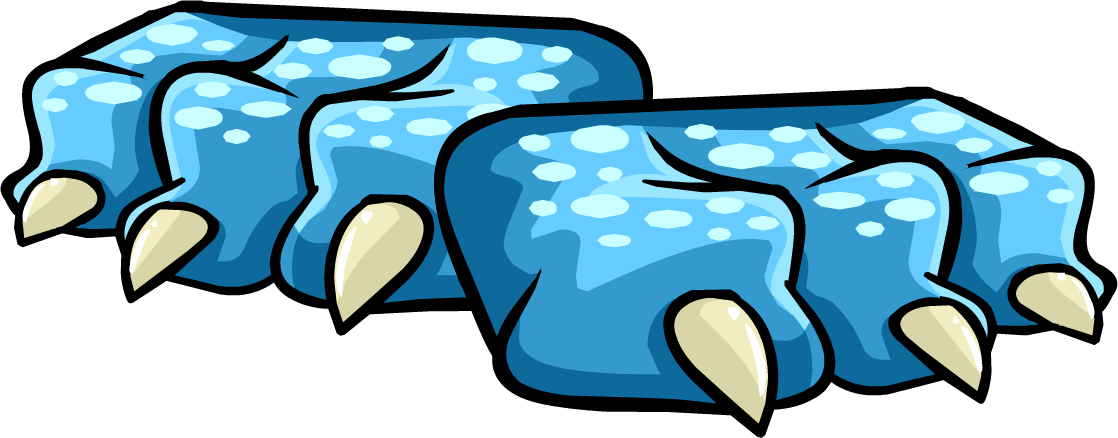 Dragon Feet Png - Club Penguin Dragon Feet Clipart (1118x438), Png Download