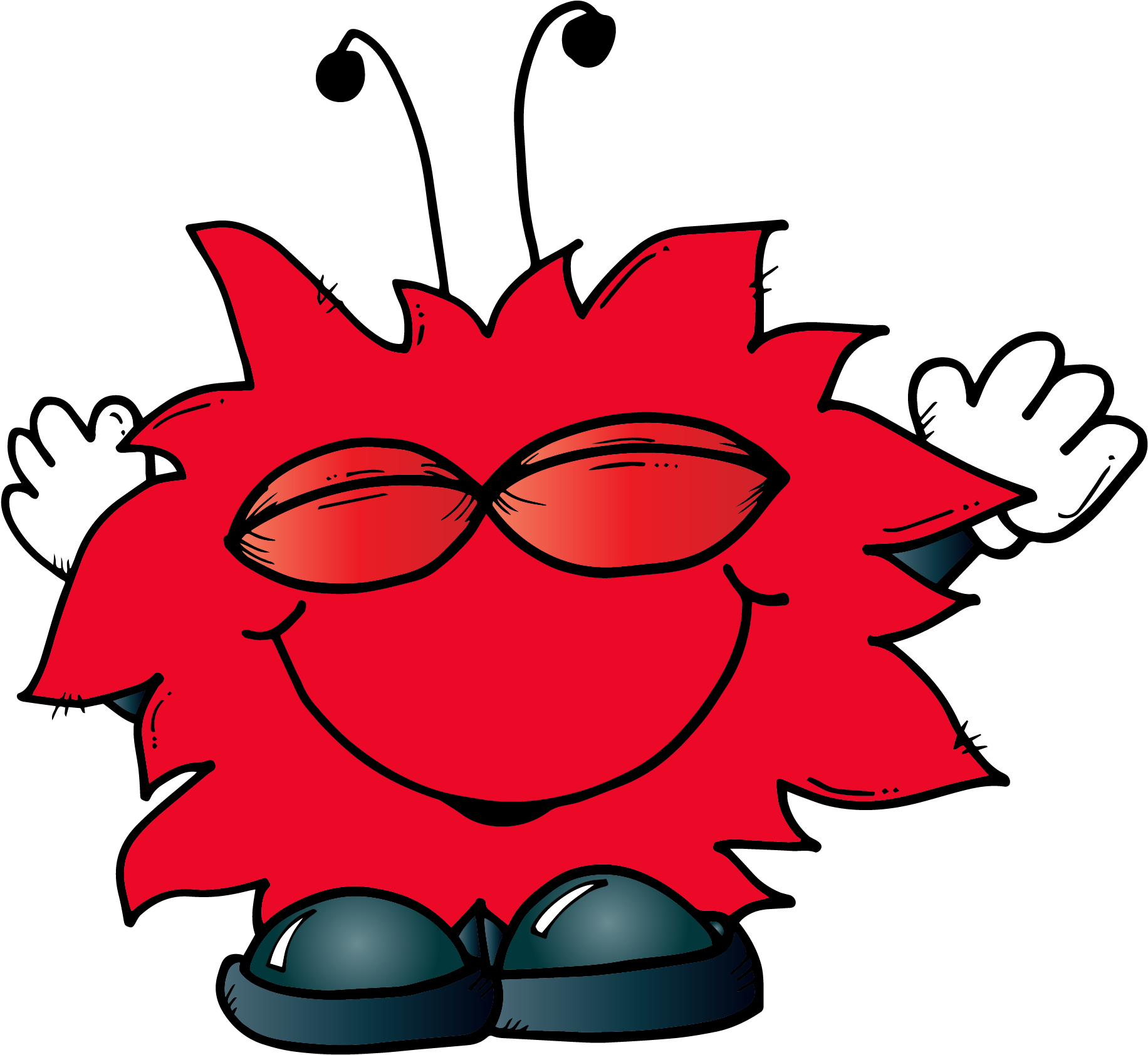 *✿**✿*monster*✿**✿* Robots, Clip - Cartoon - Png Download (1892x1779), Png Download