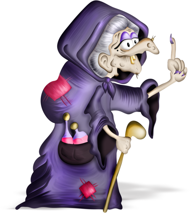 Vc Monsters El36 - Halloween Witches 2018 Clipart (650x731), Png Download