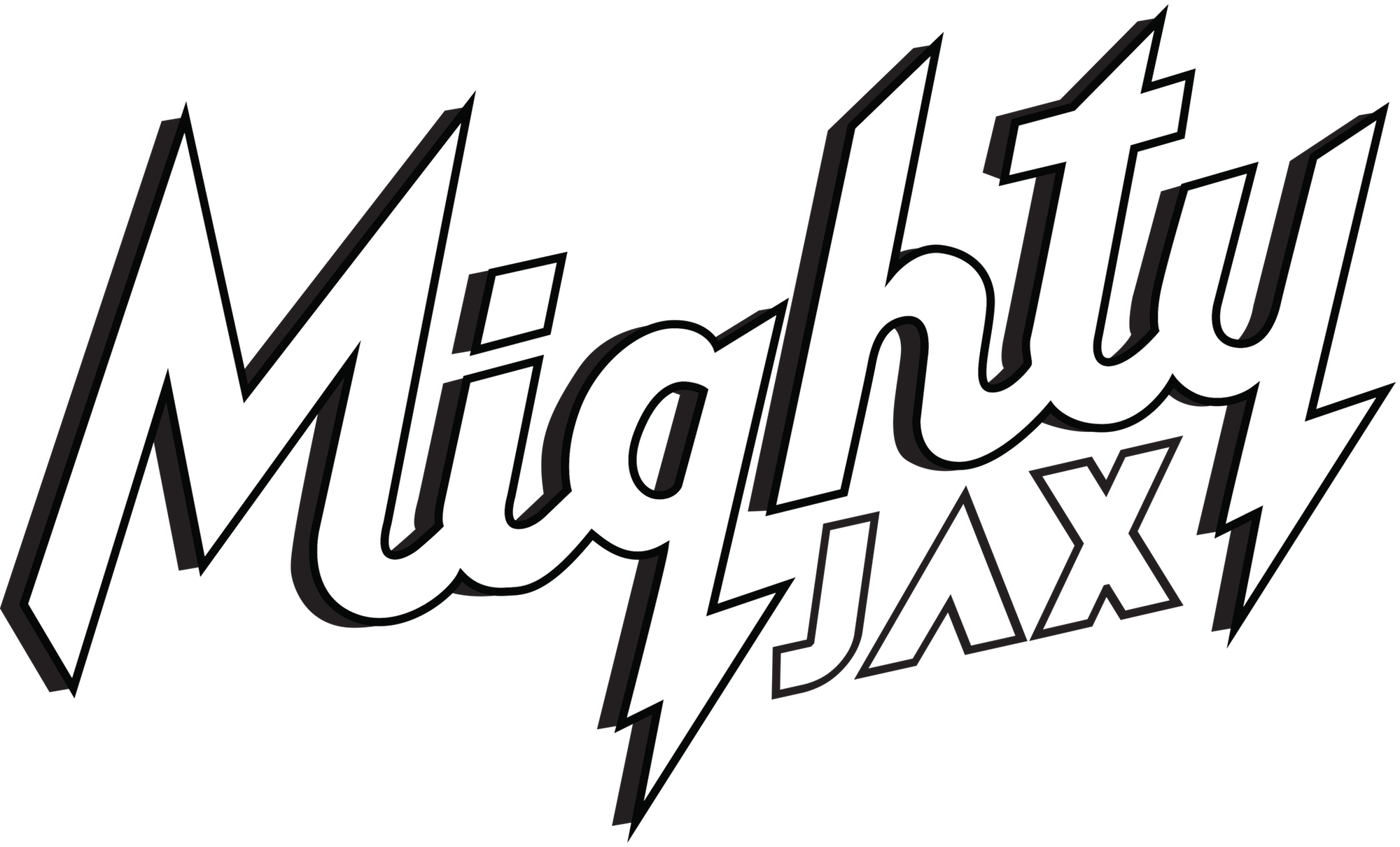 Mightyjax Inc - - Calligraphy Clipart (2000x1210), Png Download