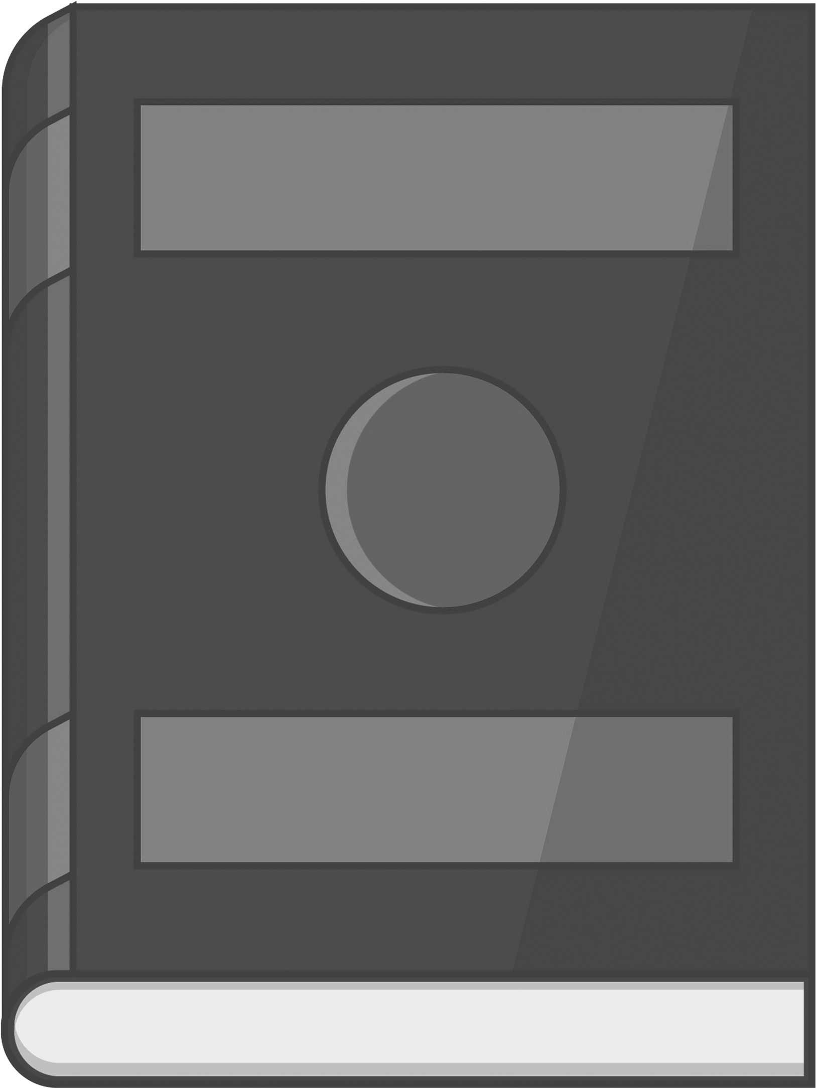 Closed Detailed Book - Gadget Clipart (2500x2500), Png Download