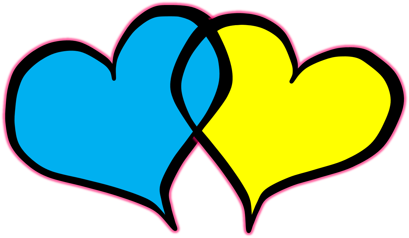 Heart Clipart (1382x805), Png Download
