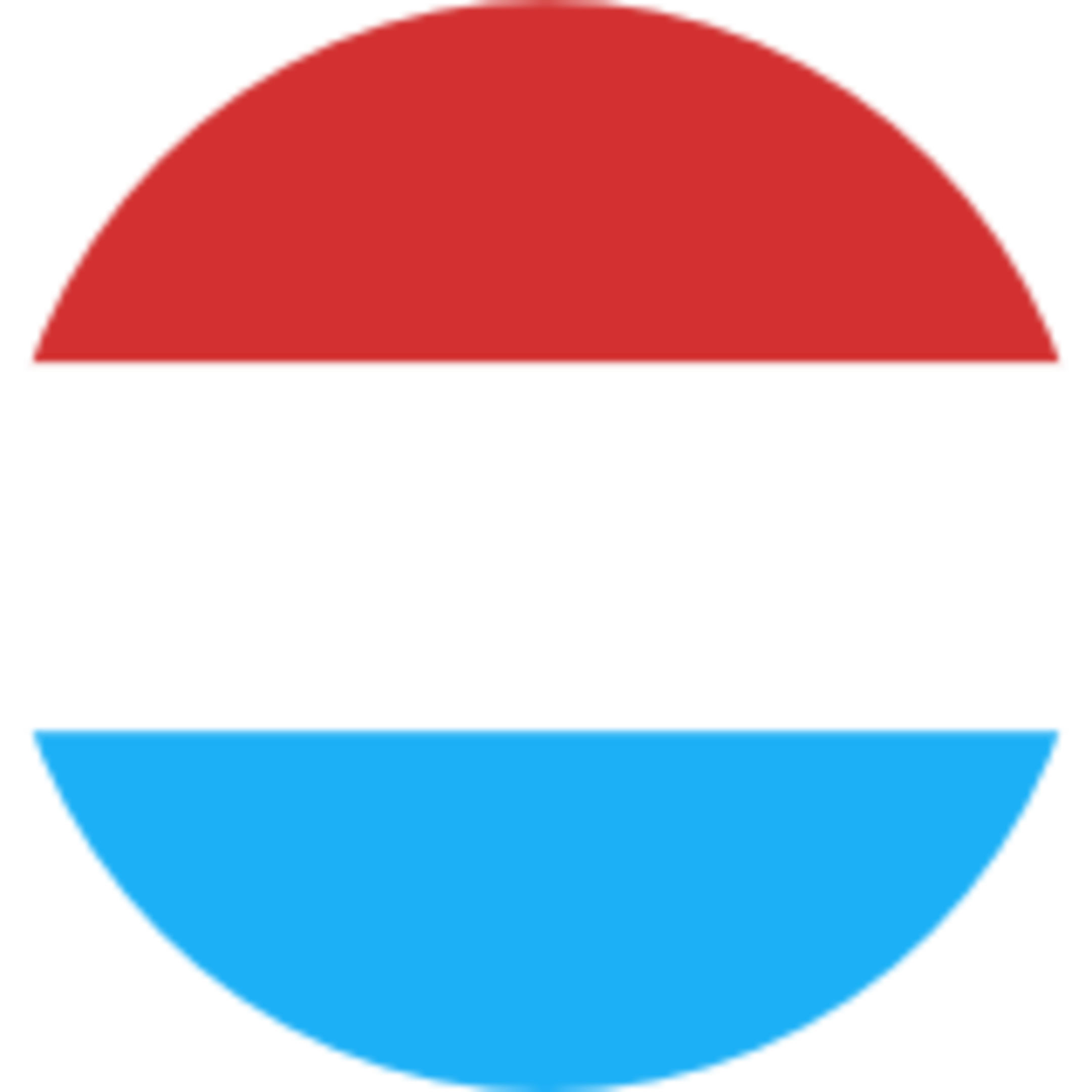 Luxembourg Flag Circle Clipart (2160x2160), Png Download