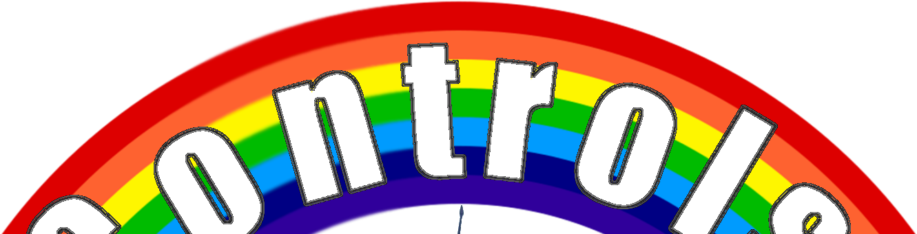 Also Open The Door Before Doing Stuff - Colourful Rainbow Clipart - Png Download (1639x339), Png Download