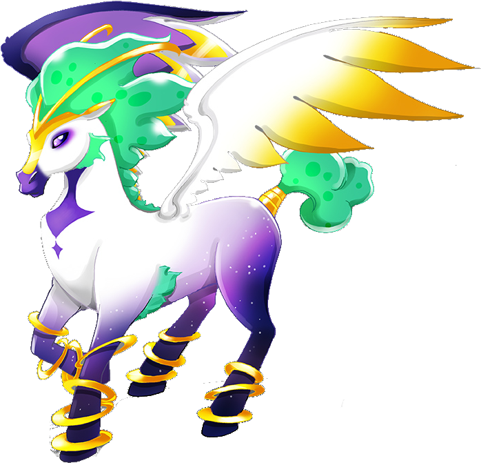 Pegasus - Cartoon Clipart (711x688), Png Download