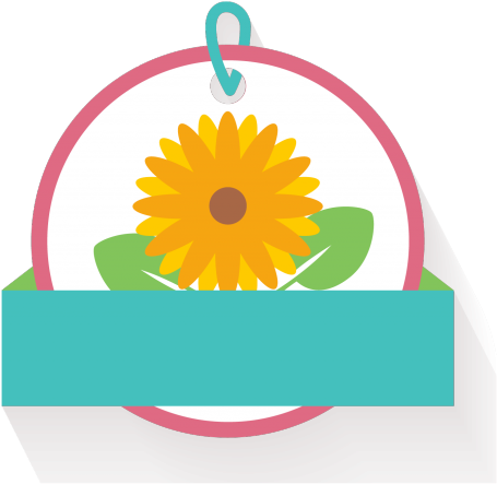 Turquoise Clipart Chrysanthemum - Tag Girassol Png Transparent Png (640x480), Png Download