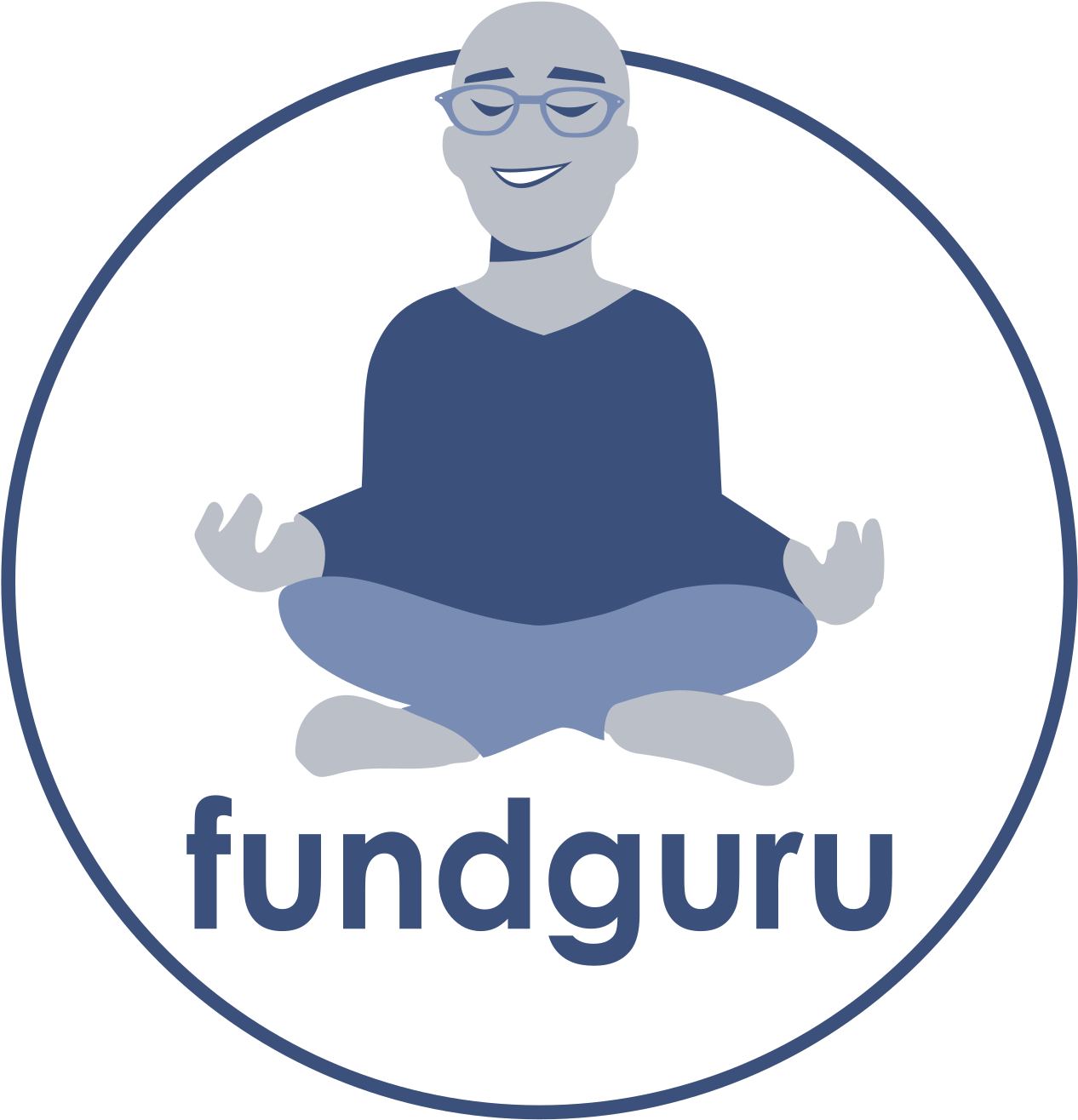 Guru Final - Sitting Clipart (1465x1453), Png Download