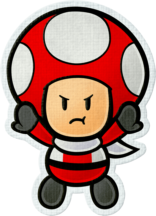 Paper Color Splash Review - Paper Mario Color Splash All Characters Clipart (544x754), Png Download