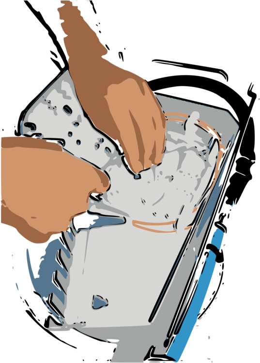 Hand Clipart (500x704), Png Download