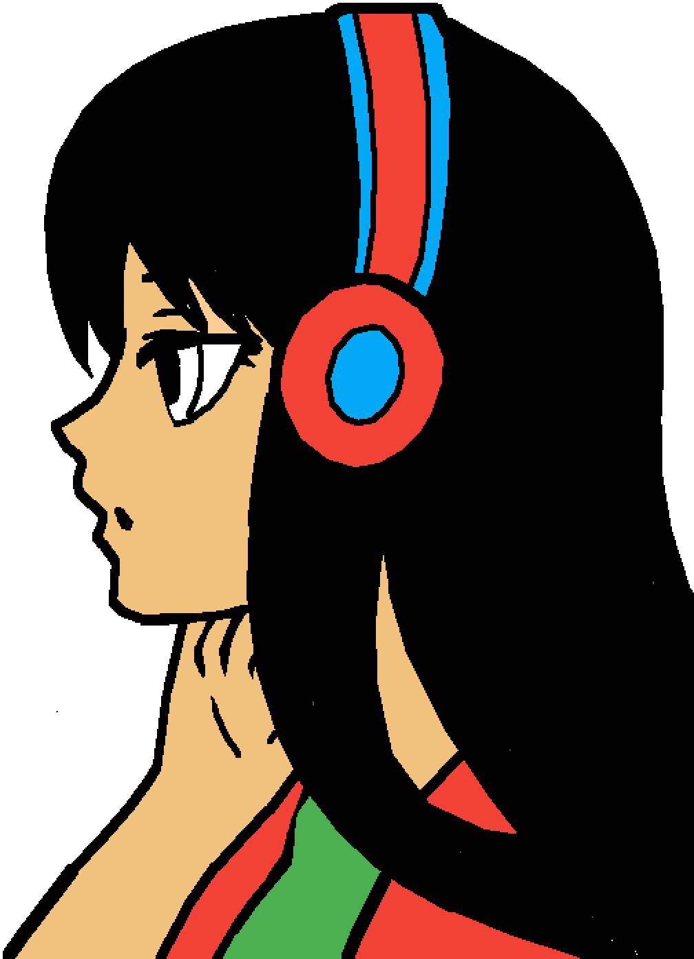 Waiting For The Bus - Aphmau Drawings Clipart (1008x1392), Png Download