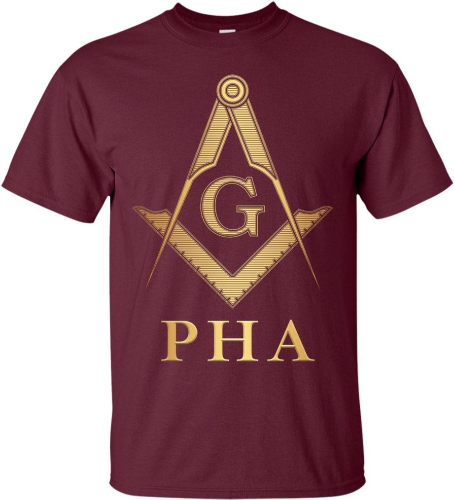 Mens Pha Freemason Prince Hall Mason Masonic Apparel - Shirt Clipart (1024x1024), Png Download