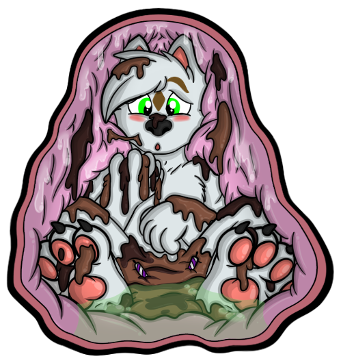 Messy Birthday Belly Clipart (559x559), Png Download