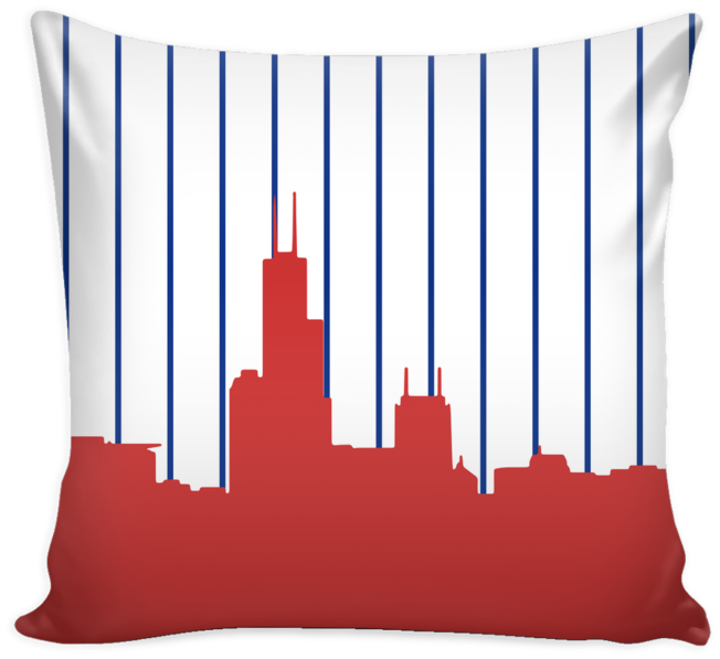 Chicago Throw Pillows - Polish Flag Pillow Clipart (740x740), Png Download