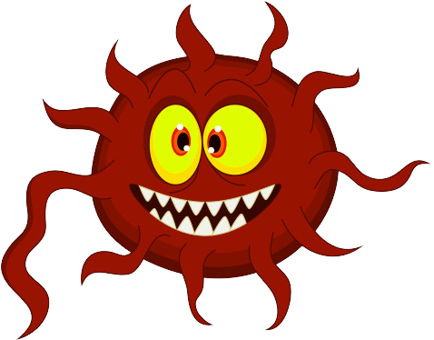 Virus Png, Download Png Image With Transparent Background, - Virus Png Clipart (648x714), Png Download