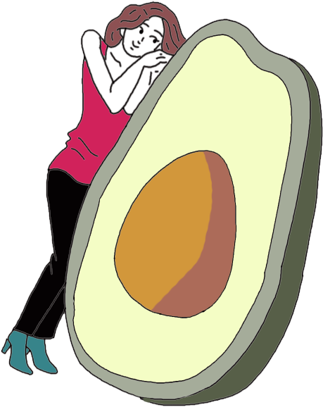 Avocado Dictionary Interpret Now Auntyflo Com - Avocado Clipart (600x600), Png Download