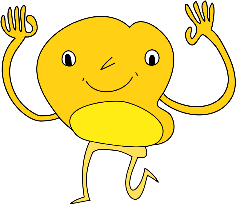 Joy Clipart Feel Good - Cartoon - Png Download (801x687), Png Download