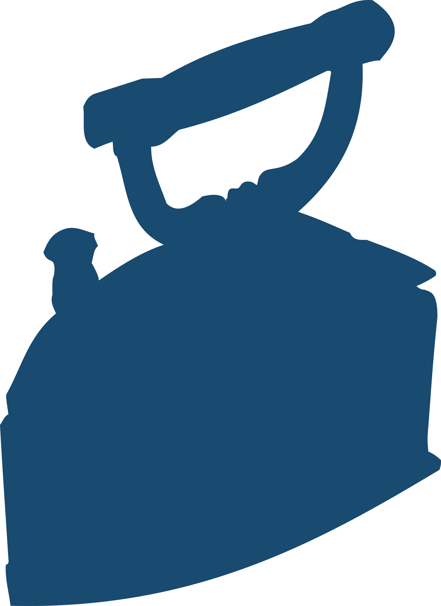 Big Image - Iron Silhouette Clipart (1749x2400), Png Download