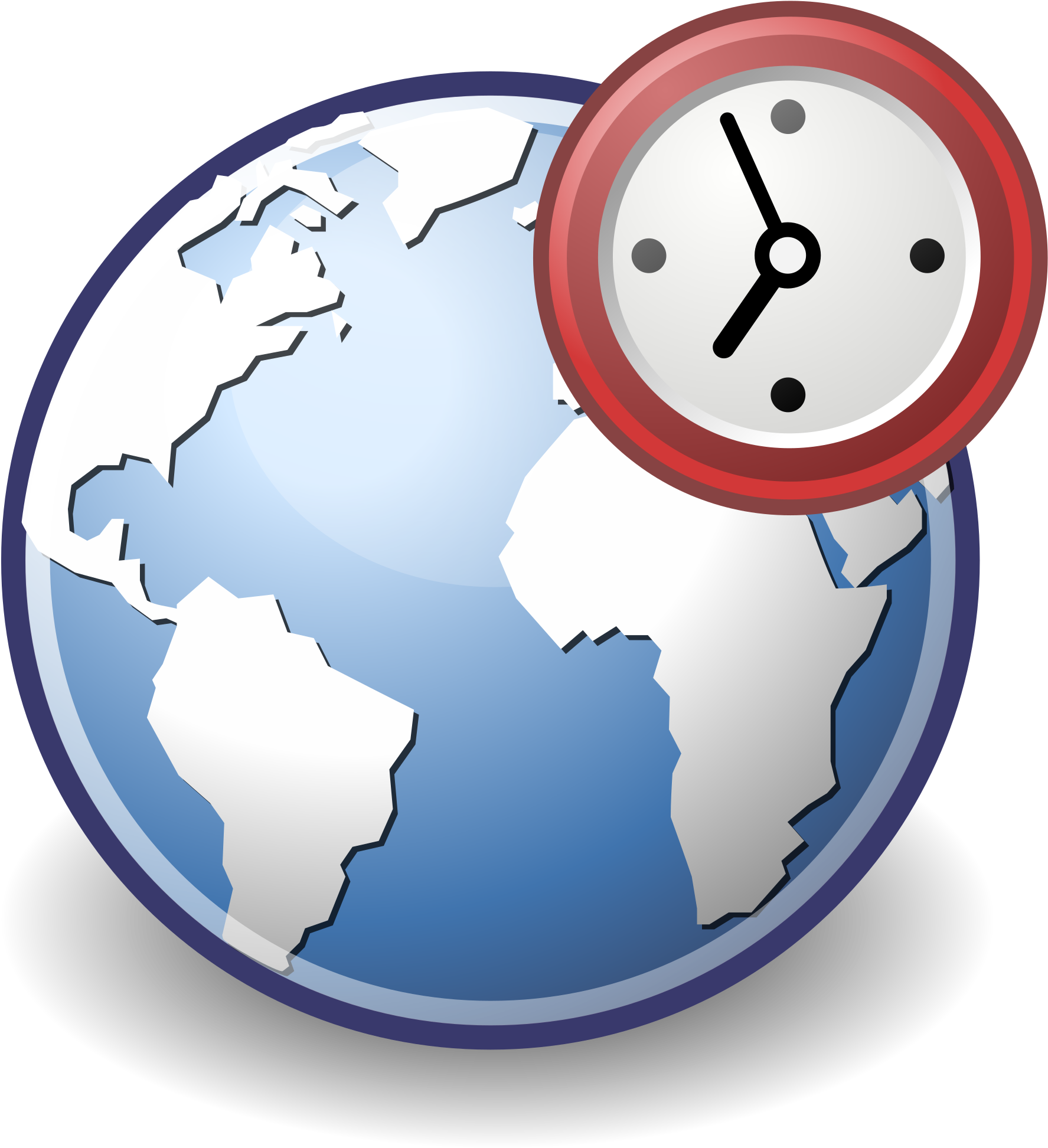 Clip Black And White Download File Globe With Wikimedia - Web Browser - Png Download (2000x2000), Png Download