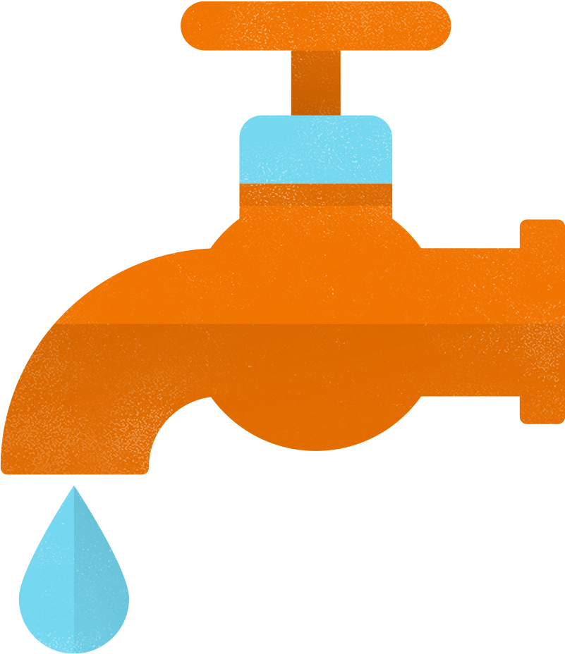 Water And Sanitation - Water Clipart (1000x1000), Png Download