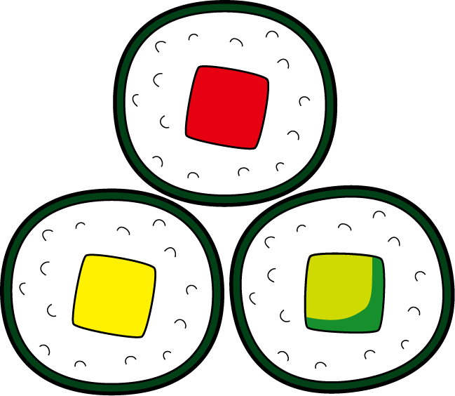 Sushi Clipart The Cliparts - Sushi - Png Download (649x564), Png Download