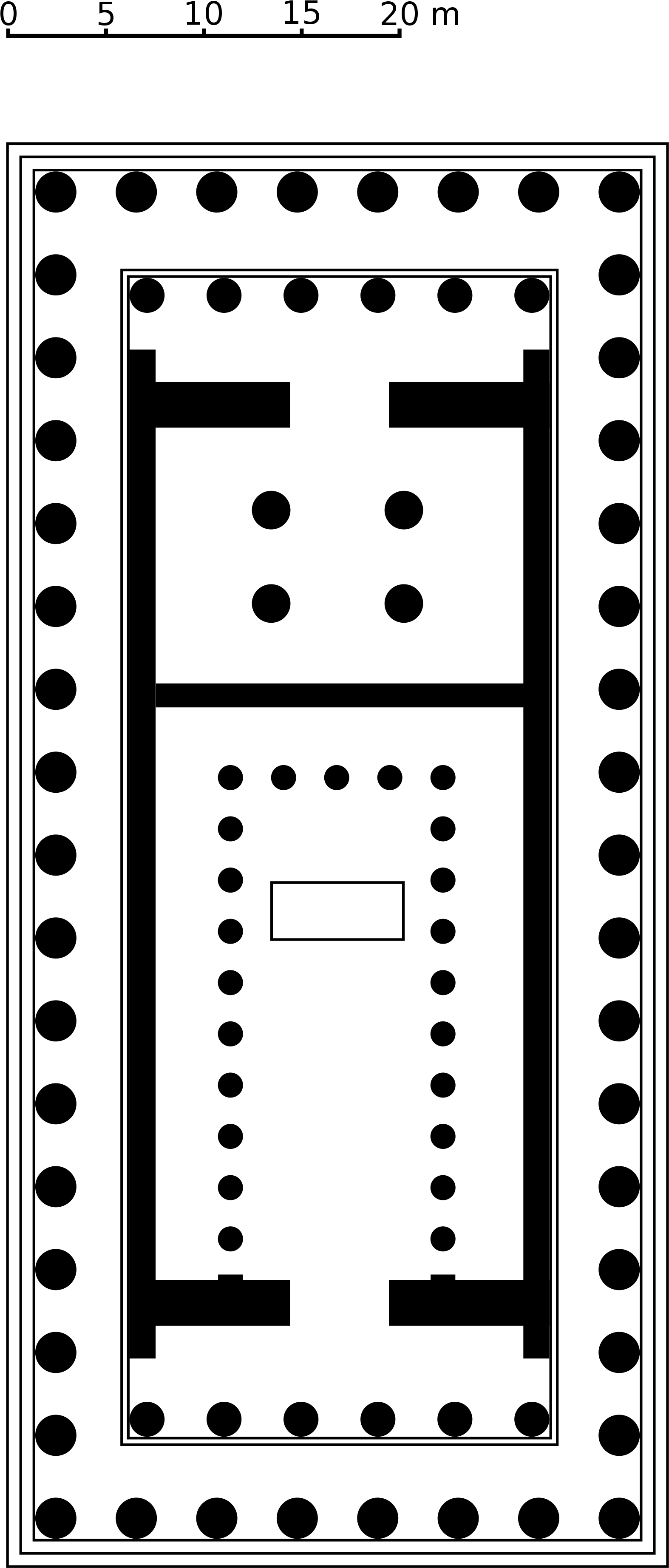2000px Parthenon Top View - Parthenon Top View Clipart (2000x4037), Png Download