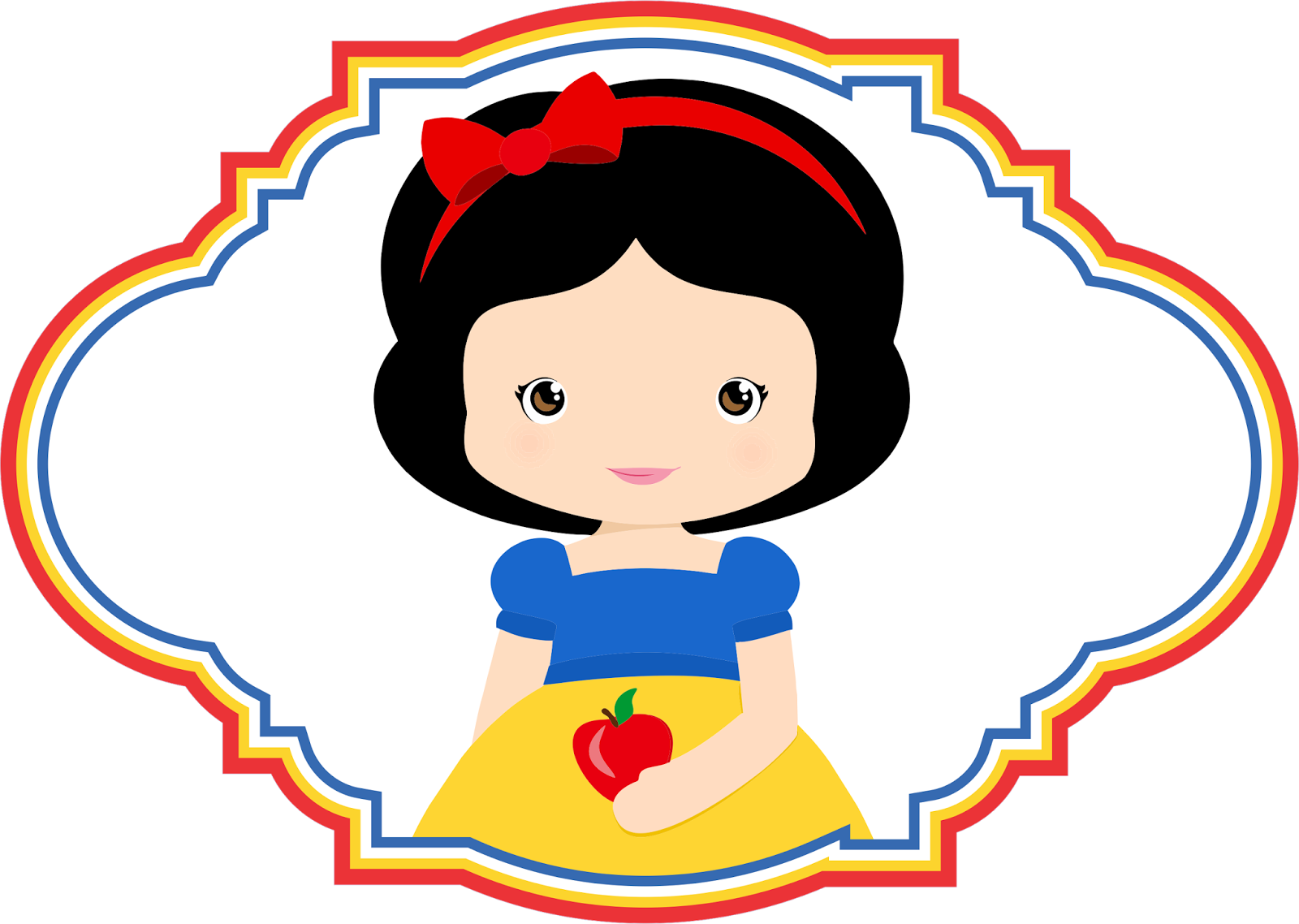 Simply The Most Magical Princess Parties For Childrens - Invitacion De Blanca Nieves Clipart (1600x1138), Png Download