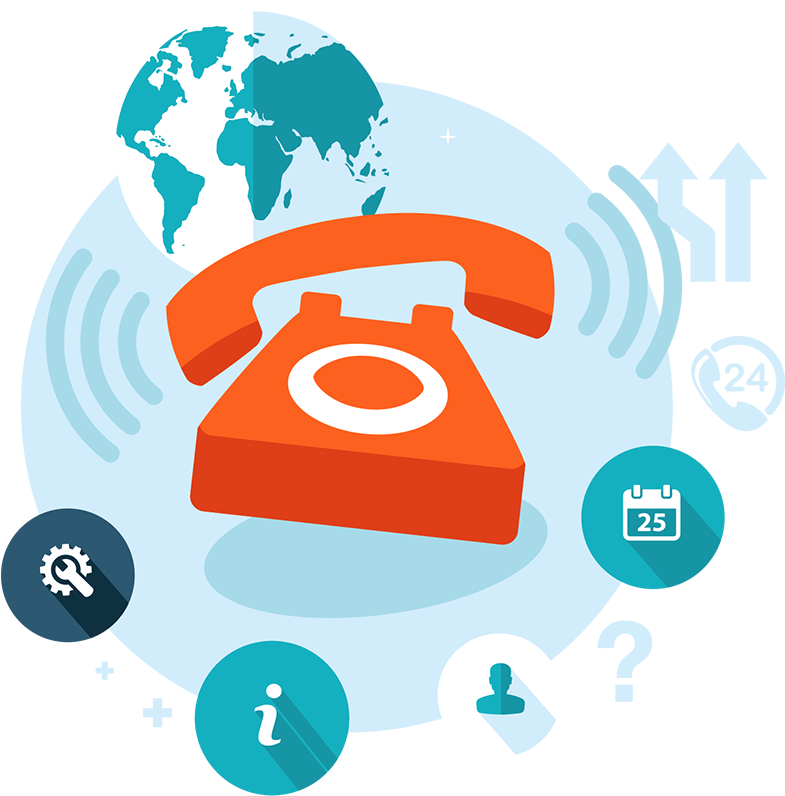 We Love To - Support Flat Icon Set Clipart (800x800), Png Download