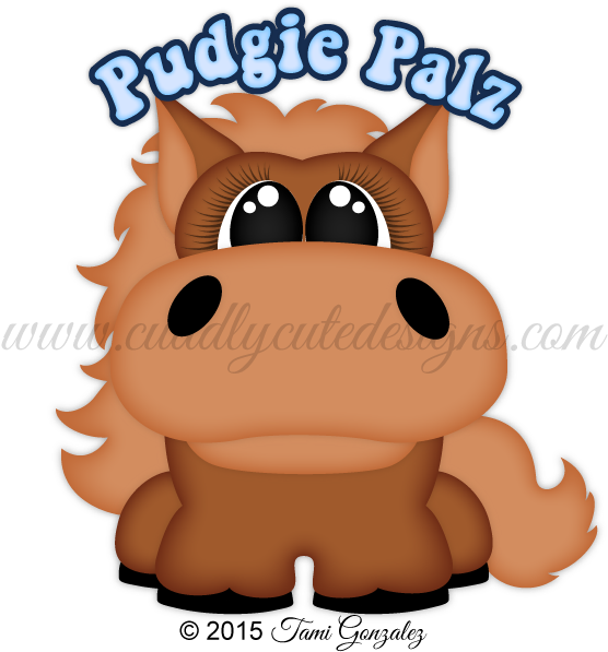 Pudgie Palz-horse - Horse Clipart (600x600), Png Download