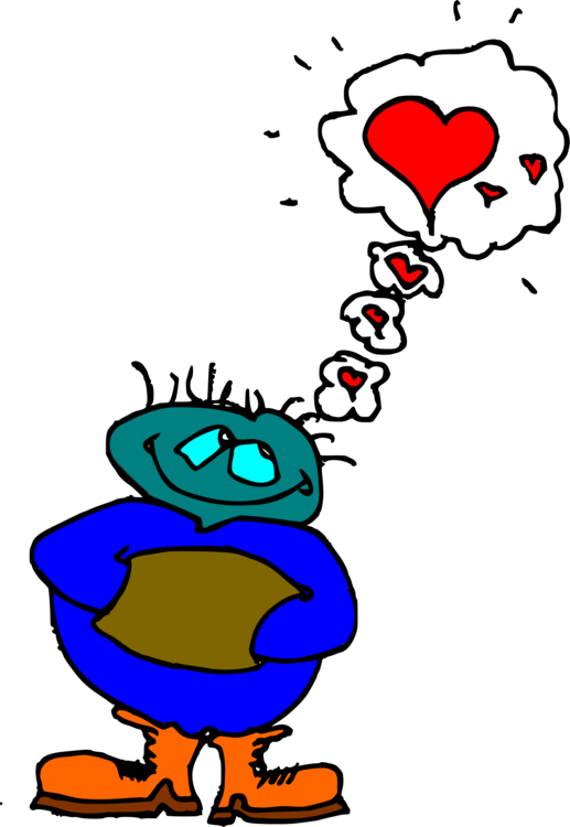 Love Happiness Symbols Of Death Cartoon - Love Clipart (517x750), Png Download